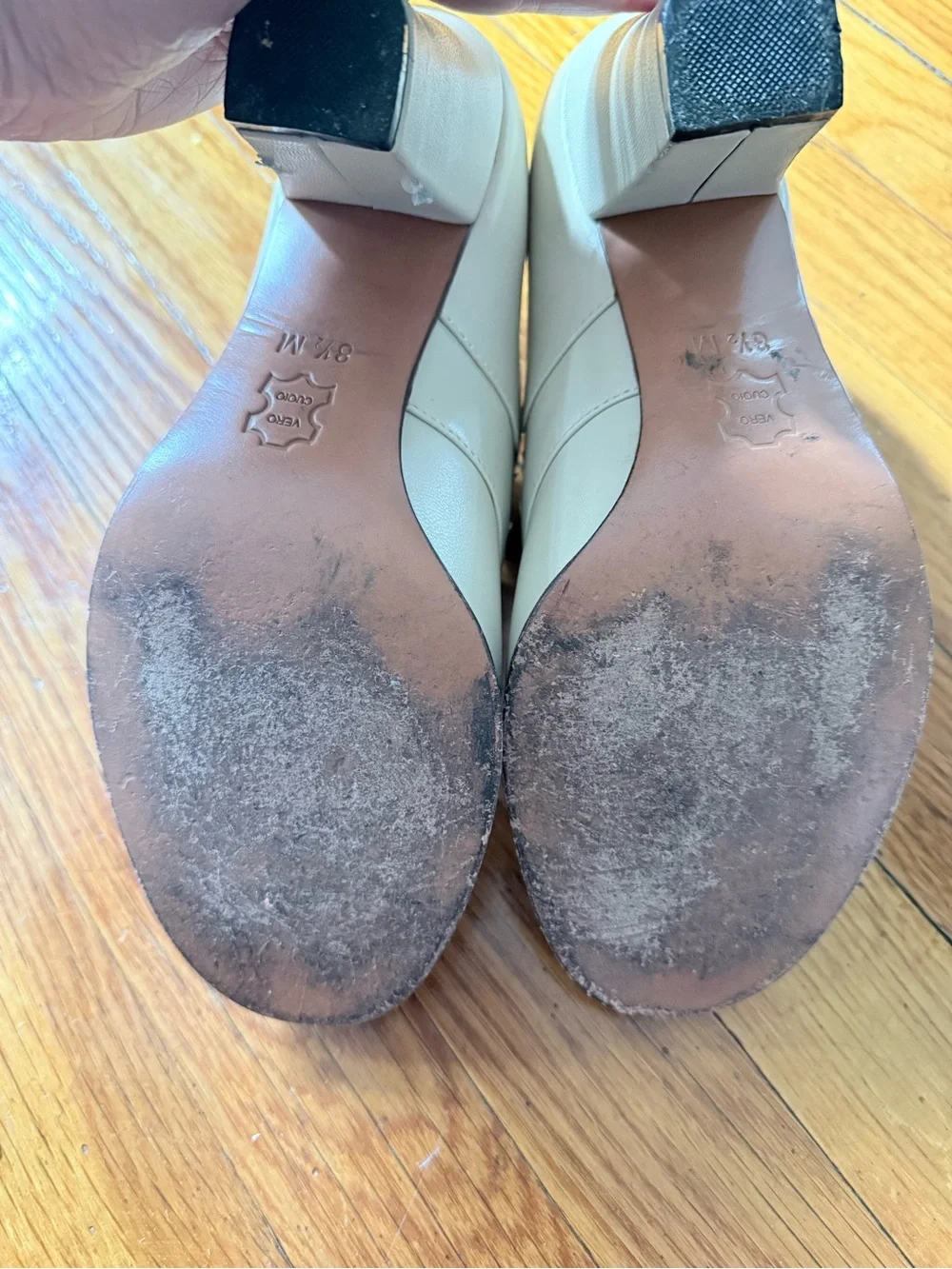 Remix Vintage Shoes Aviator- Triple-Strap Mary Jane Heels - Picture 6 of 7